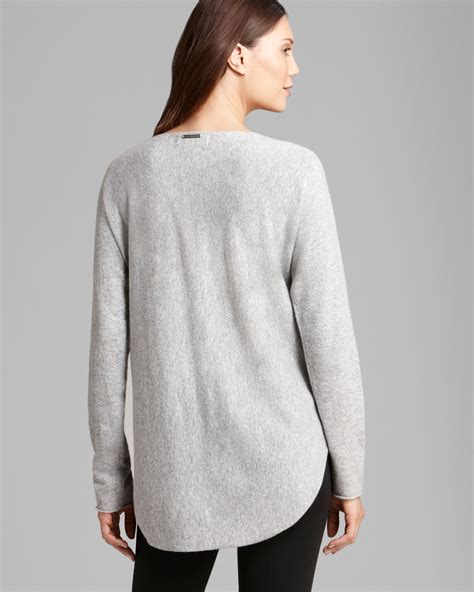 michael kors sweaters light grey|Michael Kors sweater women's.